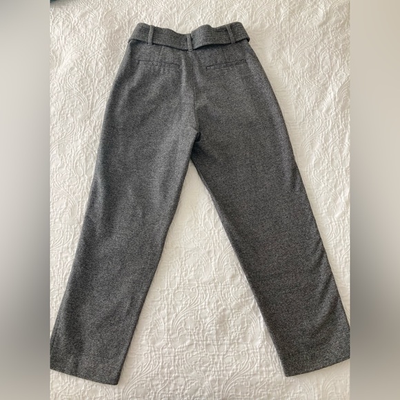 Aritzia tweed tie front pants! - Picture 2 of 4